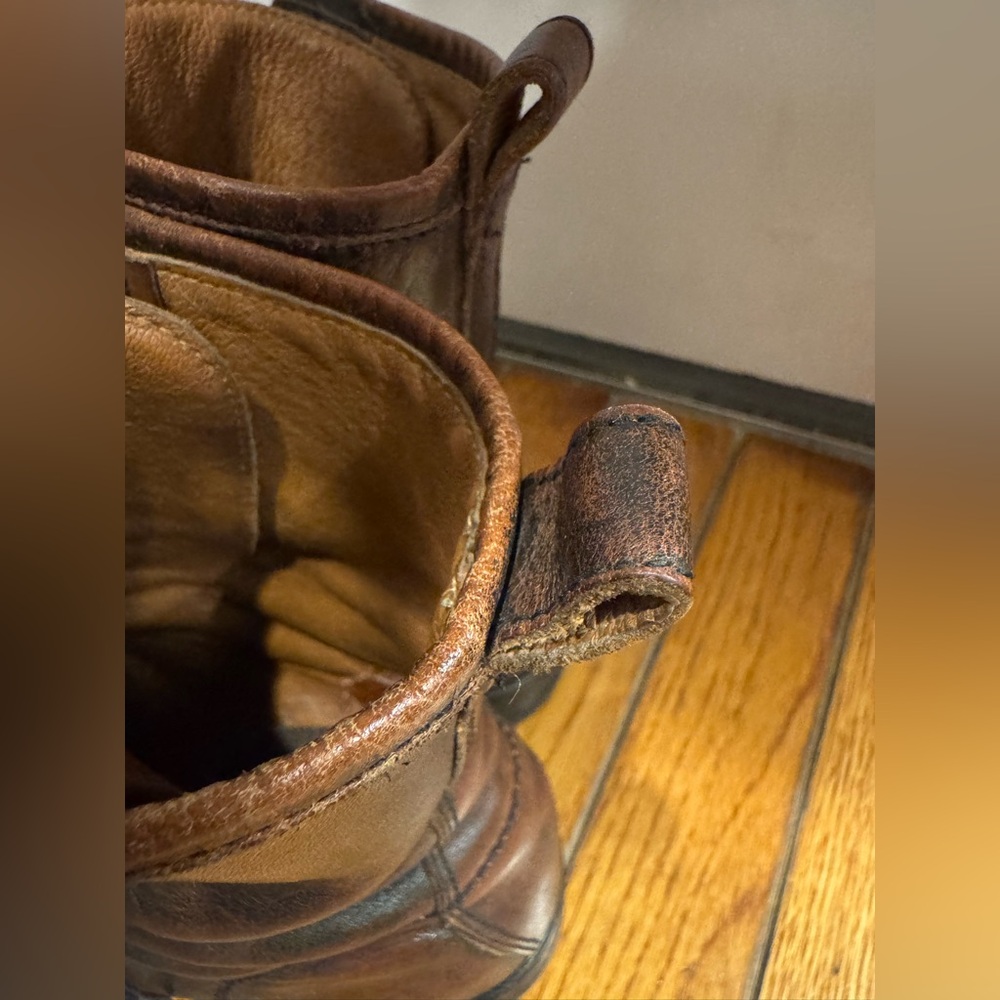 Frye Veronica leather lace up combat boots - Picture 13 of 16